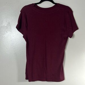 a new day red crew neck short sleeve tee shirt women’s XXL